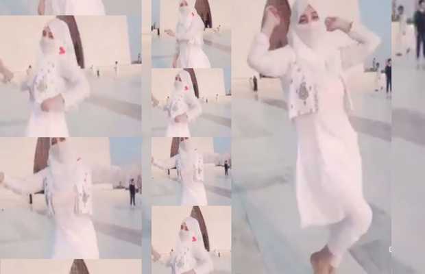 TikTok viral video of a girl dancing at Mazar e Quaid leaves people in frenzy!
