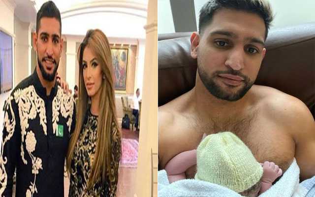 Boxer Amir Khan and his wife Faryal welcome baby boy