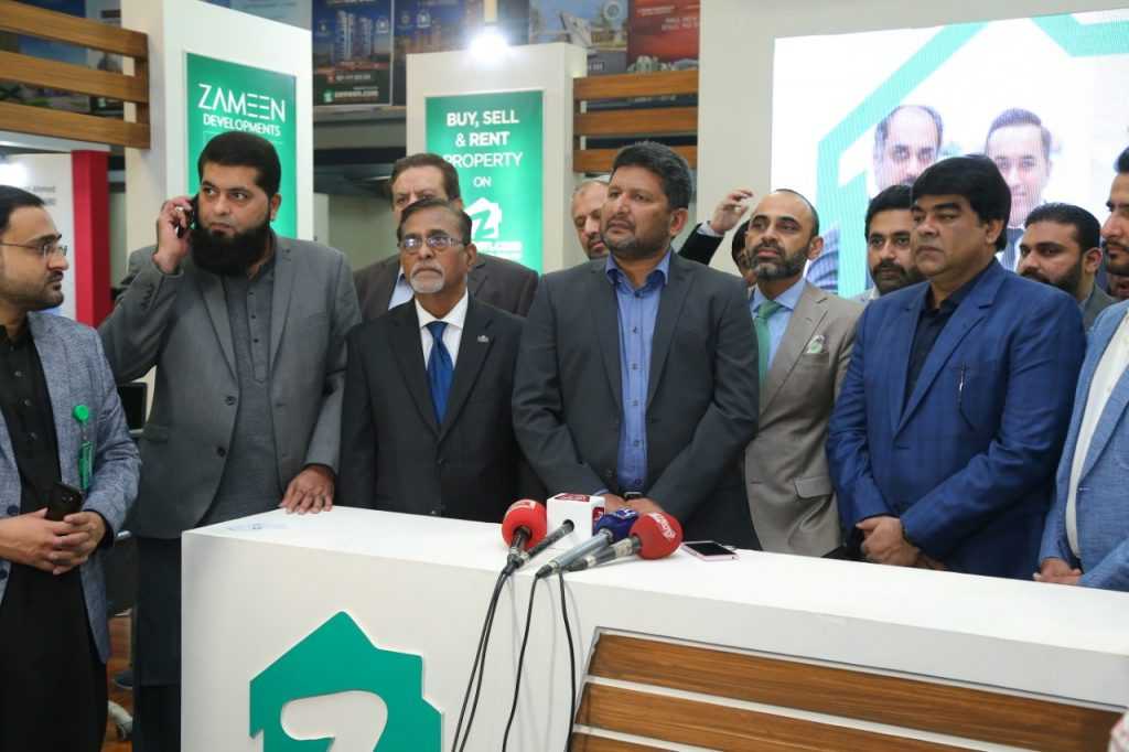 CEO Zeeshan Ali Khan with others