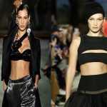 Bella Hadid showcases her stunning abs at NYFW