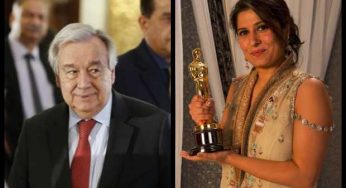 Sharmeen Obaid Thanks UN Secretary General for Recognizing Pakistani Women