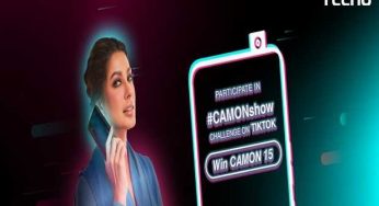 Tecno partners tiktok for #CamonShow challenge