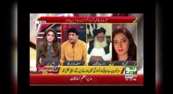 #MeraJismMeriMarzi: Khalilur Rehman Qamar, Marvi Sirmed steep to another moral and ethical low during a live TV show