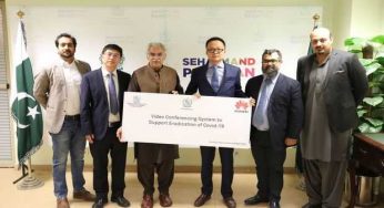 Huawei Pakistan Provides video Conference System To MNHS To Fight COVID-19