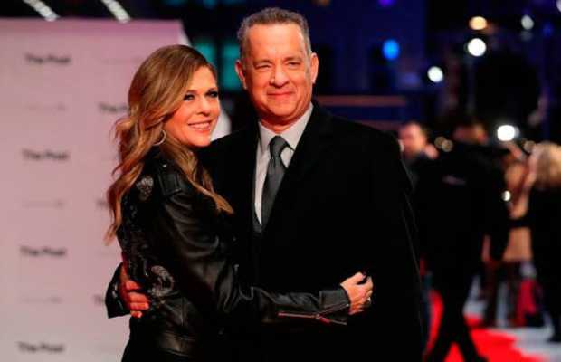 Tom Hanks and Wife