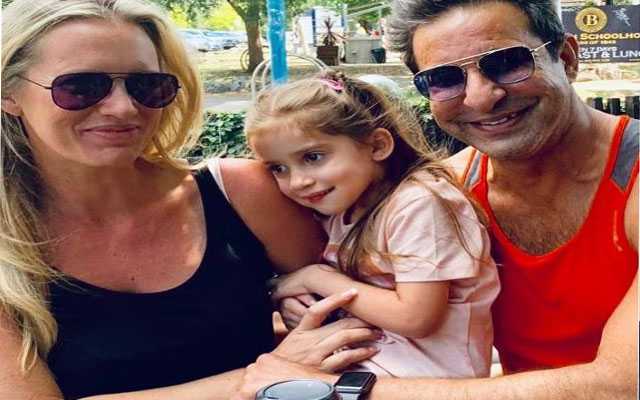 Wasim Akram is in quarantine spending quality time with daughter Aiyla