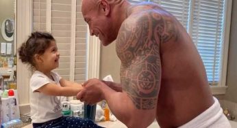 Dwayne Johnson Encourages Handwashing with an Adorable Video Featuring Daughter