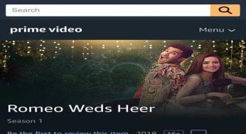7th Sky Entertainment’s Romeo Weds Heer Streaming On Amazon Prime