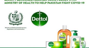 Reckitt Benckiser Pakistan Limited Joins Forces with Ministry of Health to Help Pakistan Fight COVID-19