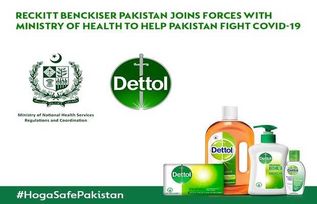 Reckitt Benckiser Pakistan Limited Joins Forces with Ministry of Health to Help Pakistan Fight COVID-19