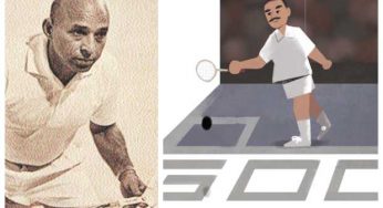 Google honours Hashim Khan, the legendary Pakistani squash player