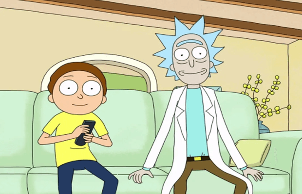 Netflix animated sitcom for adults Rick and Morty