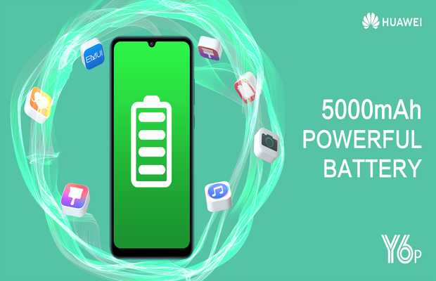 A Battery Beast at 5,000 mAh: Meet the new HUAWEI Y6p