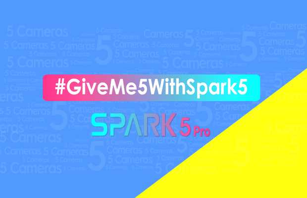 GiveMe5WithSpark5 Campaign