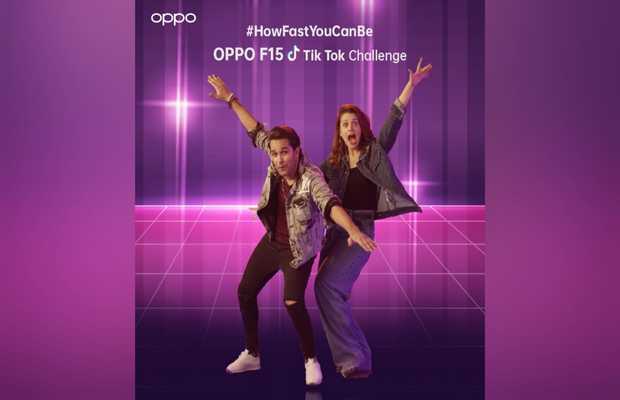 Groove on #HowFastYouCanBe OPPO F15 beats on TikTok and Win OPPOF15