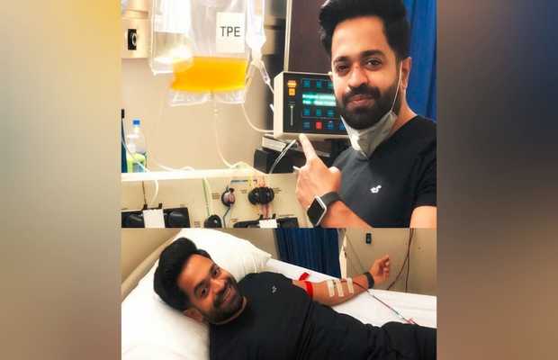 Naveed Raza donates his plasma after recovering from COVID-19