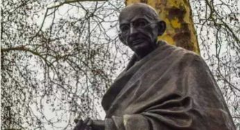 Mahatma Gandhi’s effigy in Amsterdam vandalised