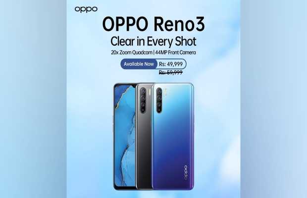 OPPO Reno3 specification