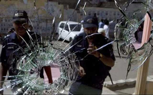 Cop shot dead in Manzoor Colony neighbourhood of Karachi