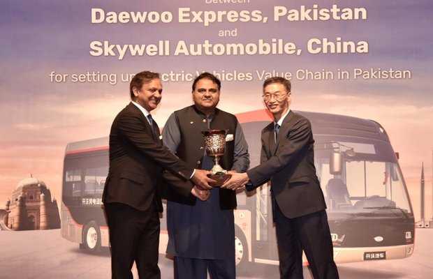 Electronic Buses will be on Pakistan’s Roads This Year, Fawad Chaudhry