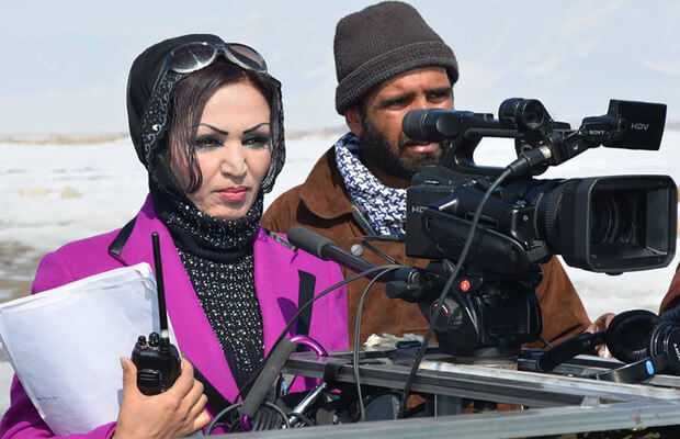 Saba Sahar, actress and Afghanistan’s first female film director, shot in Kabul