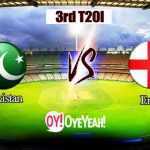 Pakistan vs England - 3rd T20I Live Score Update