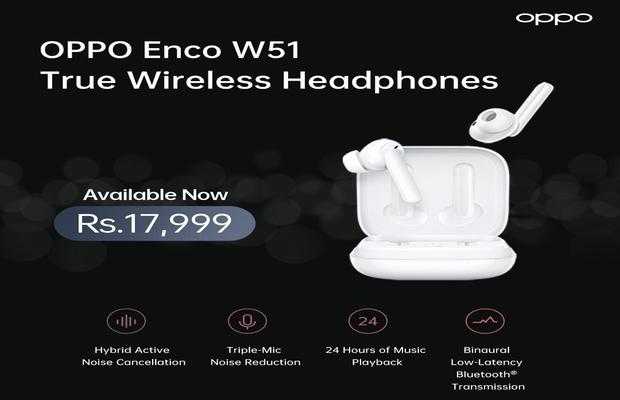 OPPO Enco W51 Heqadphones