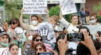 Media fraternity organize peaceful protest demanding safety of women & children in Pakistan