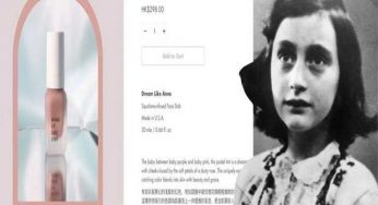 Makeup brand backlashed for naming a liquid blush after the Holocaust victim Anne Frank