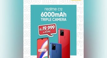 Value King Realme C12 with massive 6000 mAh battery is now available at Rs 19,999/- only