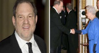 Harvey Weinstein Stripped Off the Honorary Award by Queen Elizabeth