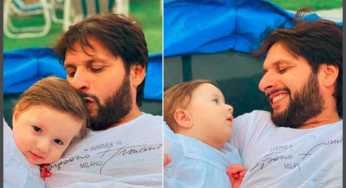 Shahid Afridi’s loved up photos with daughter are winning the internet