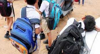 KP govt. sets schoolbag weight limit