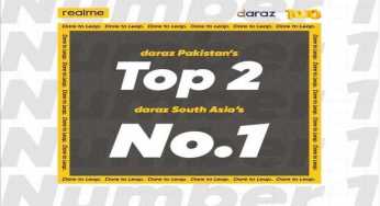 Realme Pakistan ranked Top 2 in country on Daraz Mega Sale 10 10