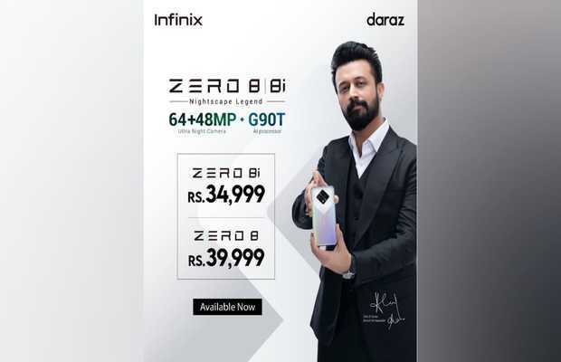 Infinix Zero 8 – The Nightscape Legend is officially up for Sale in Pakistan