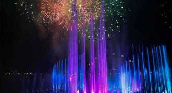 Dubai unveils world’s largest fountain, sets record