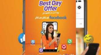 Enjoy unlimited Facebook with Ufone’s Best day offer