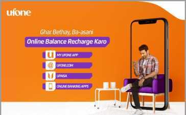Ufone’s digital payment options