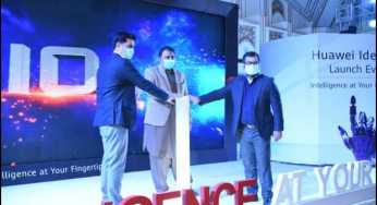 Federal Minister for Science & Technology Fawad Chaudhry lunches “Huawei’s IdeaHub” in Pakistan