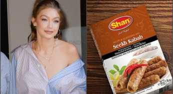 Gigi Hadid turns out to be a fan of Pakistani Spice Brand