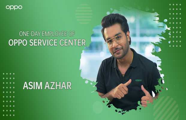 Experience OPPO’s 1 Hour Flash Fix with Asim Azhar– An After Sales Service Experience Like No Other!
