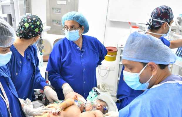 9-Month-Old Conjoined Twins Successfully Separated