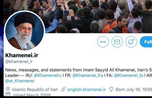 Twitter suspends account of Iran’s Supreme Leader Ayatollah Ali Khamenei