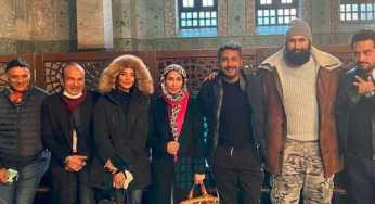 Pakistani Stars Visit Hagia Sophia Mosque in Istanbul