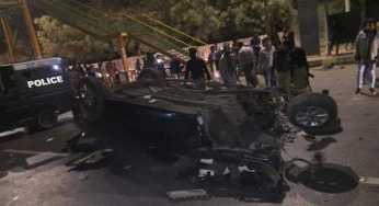 Four Killed as Car Rams Near Karachi’s NED University