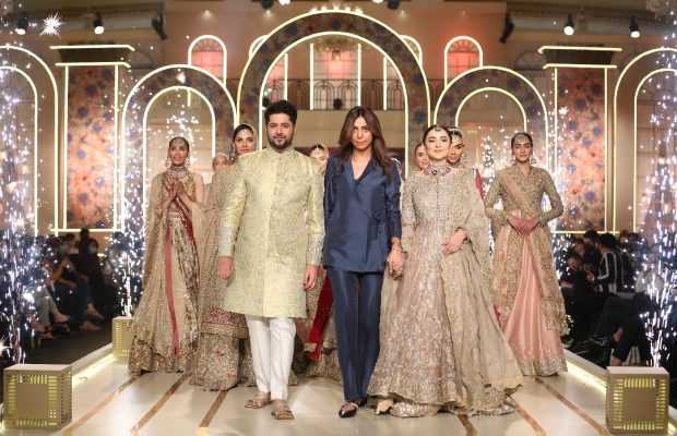 Umsha By Uzma Babar showcases Luxury Bridal Collection “Zeenat” at Hum ...