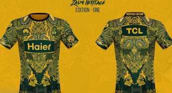 Peshawar Zalmi Unveils a Special “Heritage Edition” Training Kit for PSL 2021