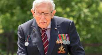 Captain Sir Tom Moore, 100-Year-old WW2 Veteran Dies of COVID-19