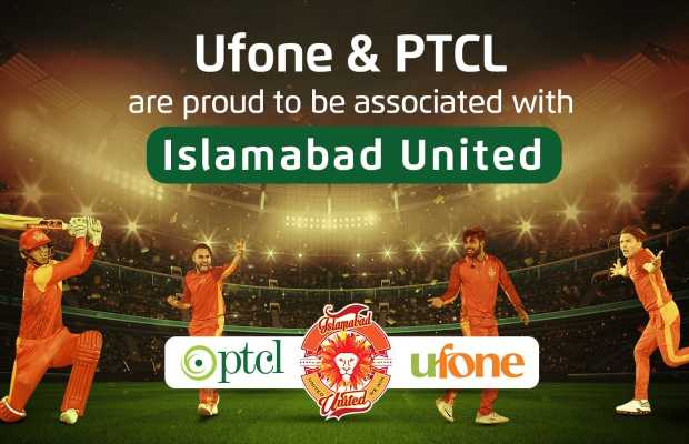 Ufone and PTCL partner with Islamabad United
