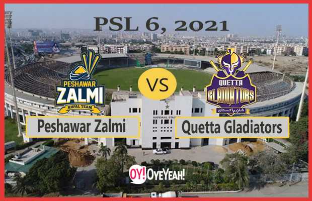 Peshawar Zalmi vs Quetta Gladiators